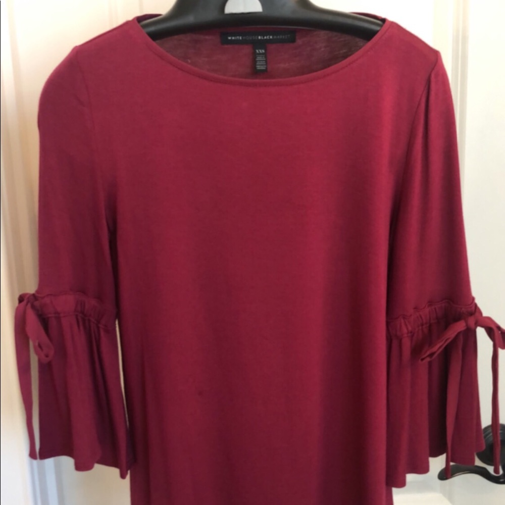 3/4 crimson top